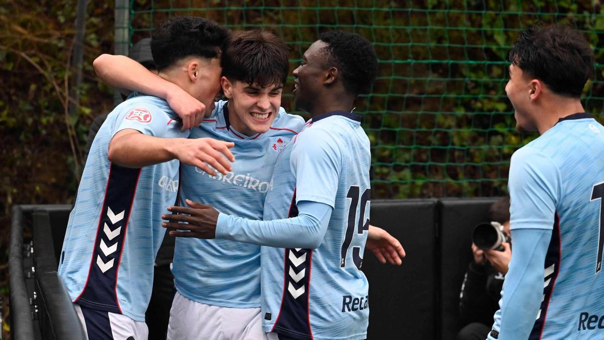 El Celta se cuela entre los mejores juveniles de España: a la 'final four' copera