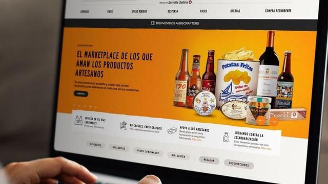 El nuevo ‘marketplace’ de Estrella Galicia. | // HIJOS DE RIVERA