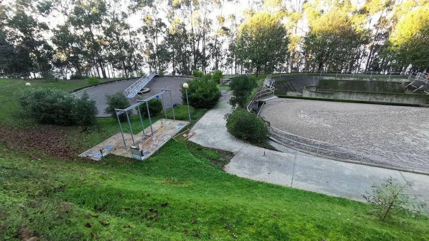Estación depuradora de Bueu, situada en el lugar de Cabalo.