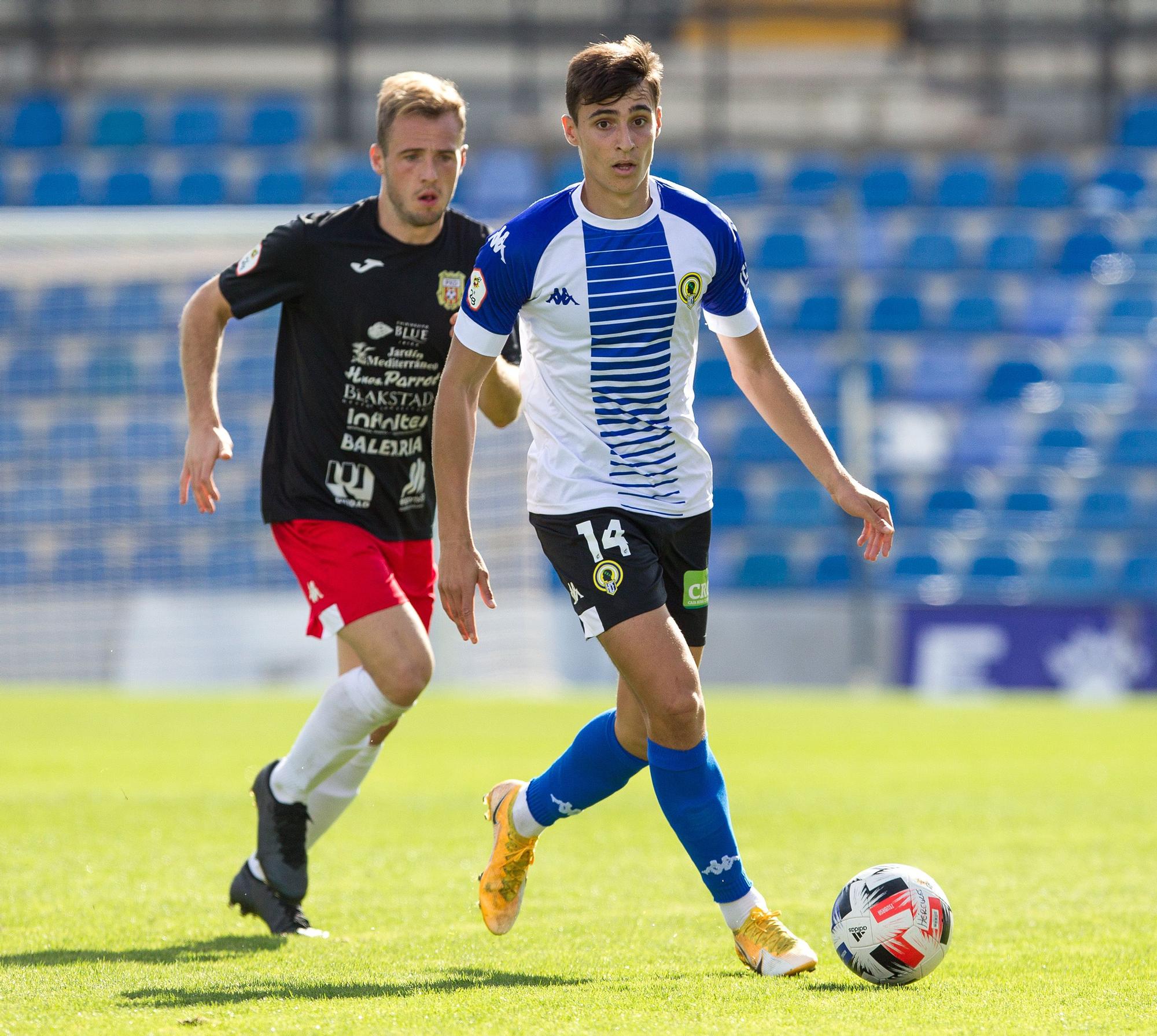 Las imágenes del partido Hércules - Peña Deportiva