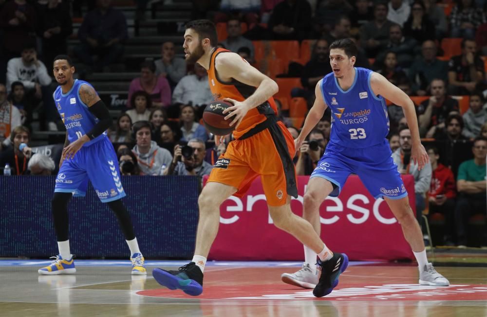 Valencia Basket - San Pablo Burgos, en imágenes