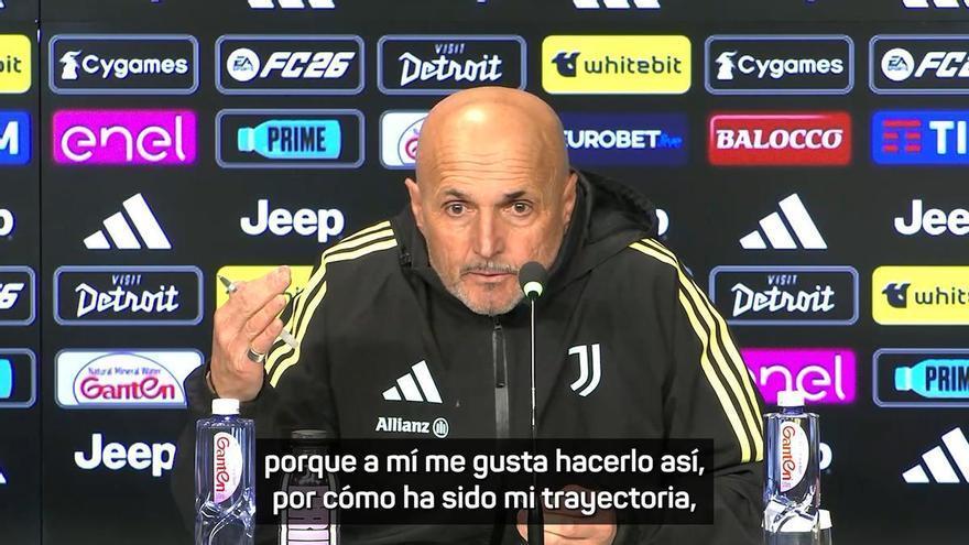 Spalletti: "Después de Modric, Locatelli es de los mejores pasadores"