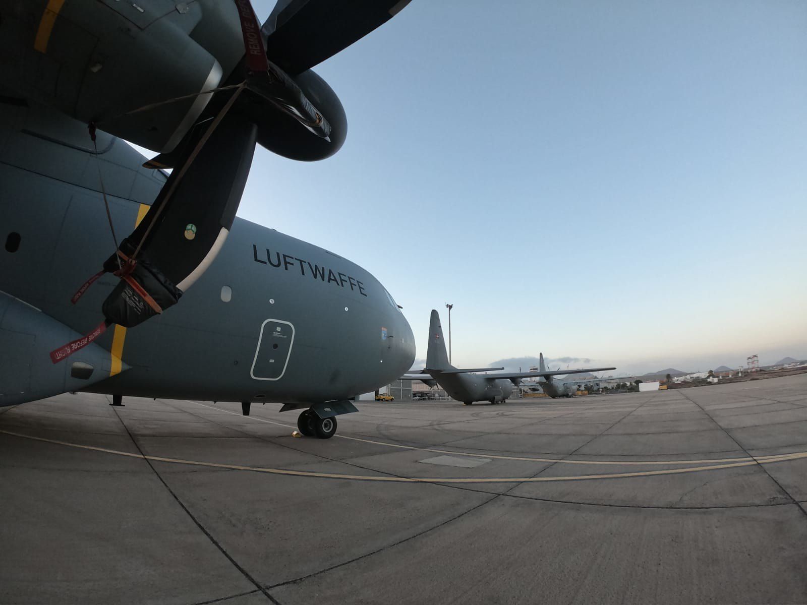 Curso de Entrenamiento Avanzado de Transporte Aéreo Militar Europeo en Canarias