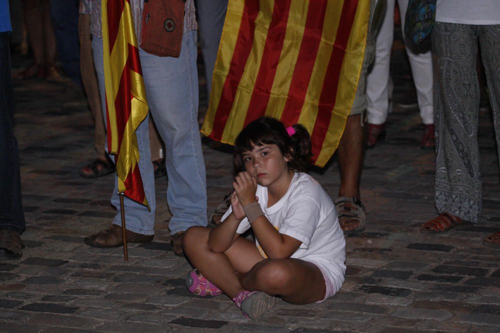 Assaig de la Diada a Girona