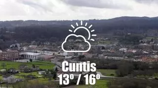 El tiempo en Cuntis: previsión meteorológica para hoy, martes 19 de mayo