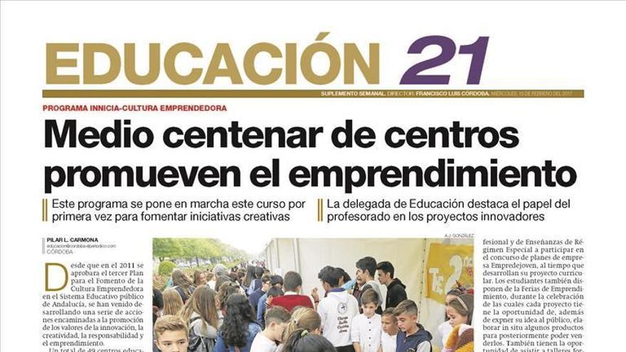 Educación 21 aborda la cultura emprendedora en los colegios