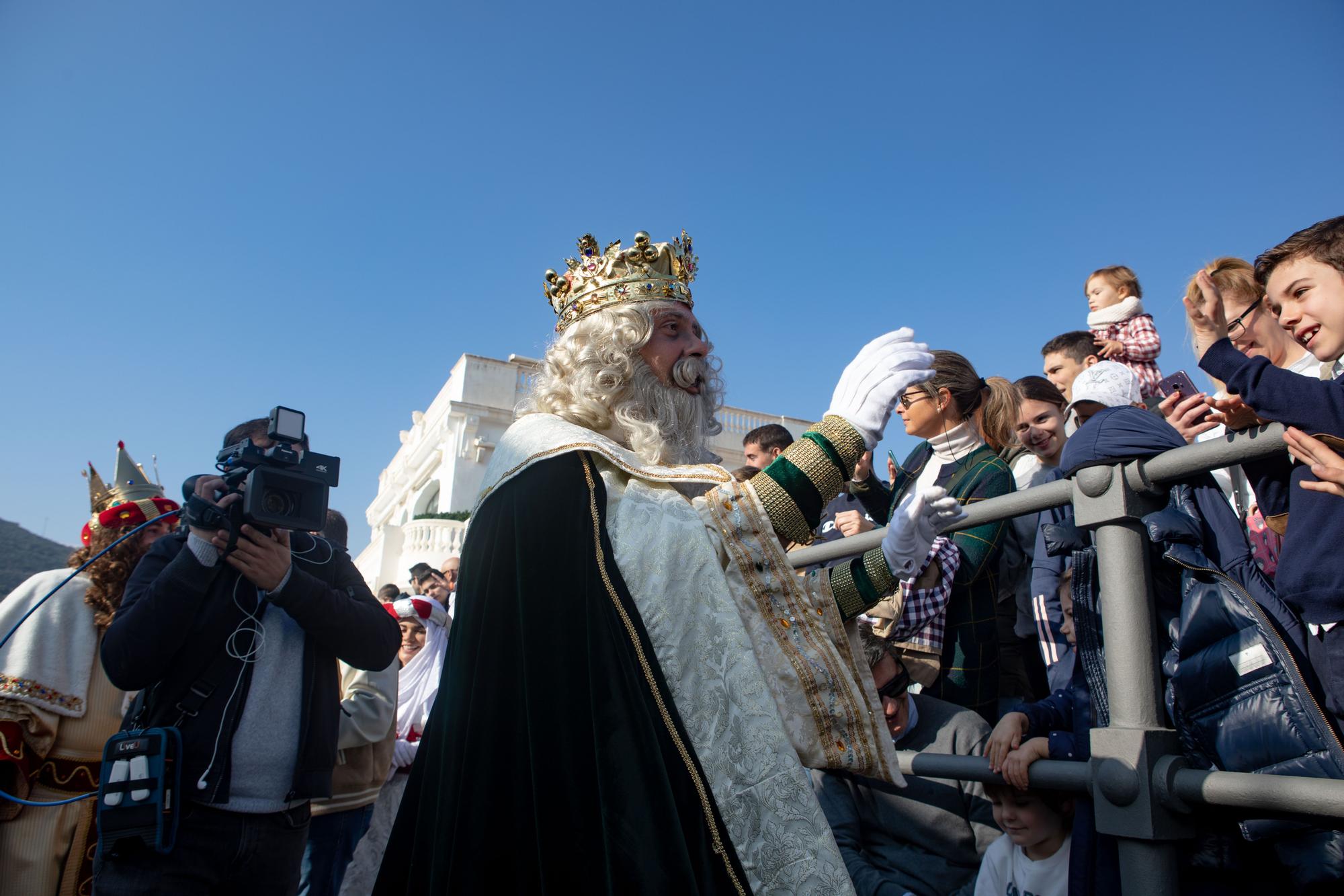 Los Reyes Magos desembarcan en Cartagena