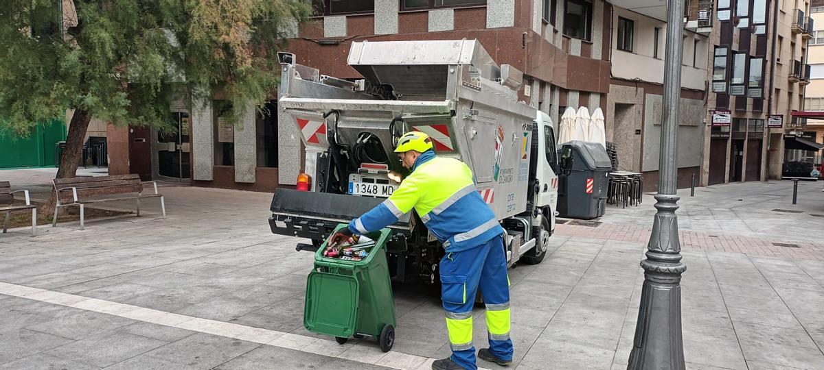 Zamora facilitará la recogida de vidrio de los bares y restaurantes.