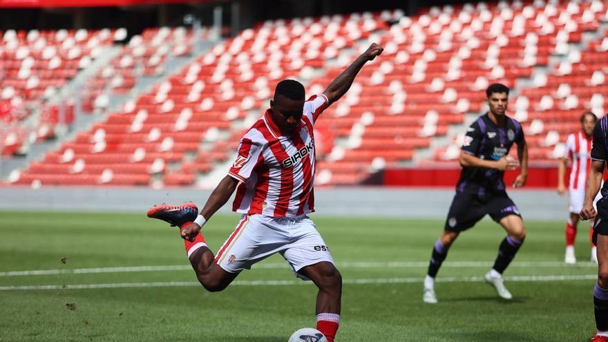 El Sporting muestra sus dos caras para cerrar la pretemporada: derrota abultada (2-4) ante un Valladolid que remontó el partido en cuatro minutos