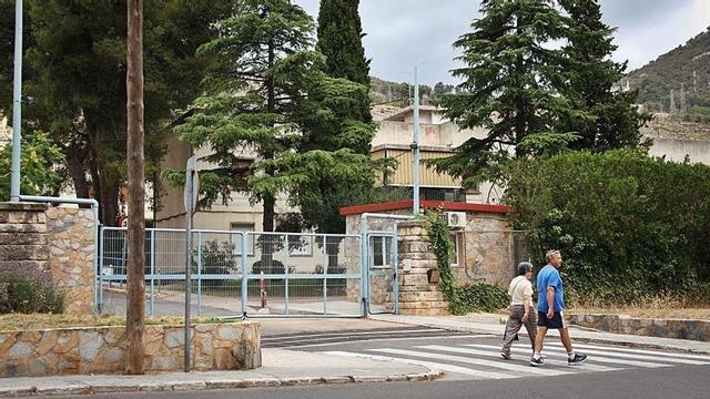 La colonia de aviación está situada en la parte alta del barrio de Santa Rosa.