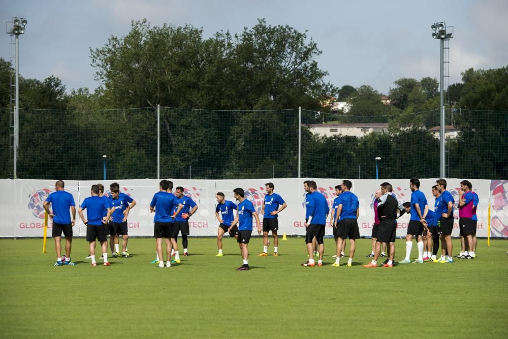 Entrenamiento del Real Oviedo