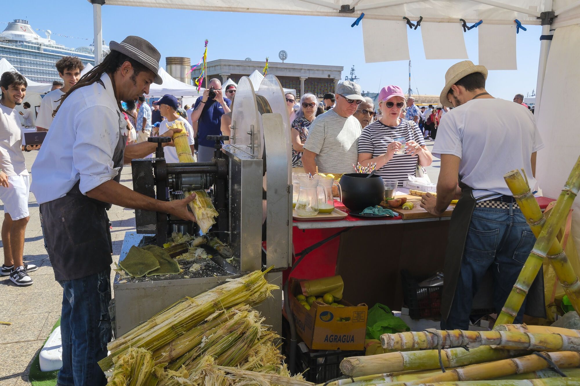 Feria Puerto Canteras para cruceristas 