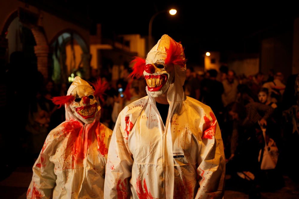 Celebración de Halloween en el Centro de Málaga