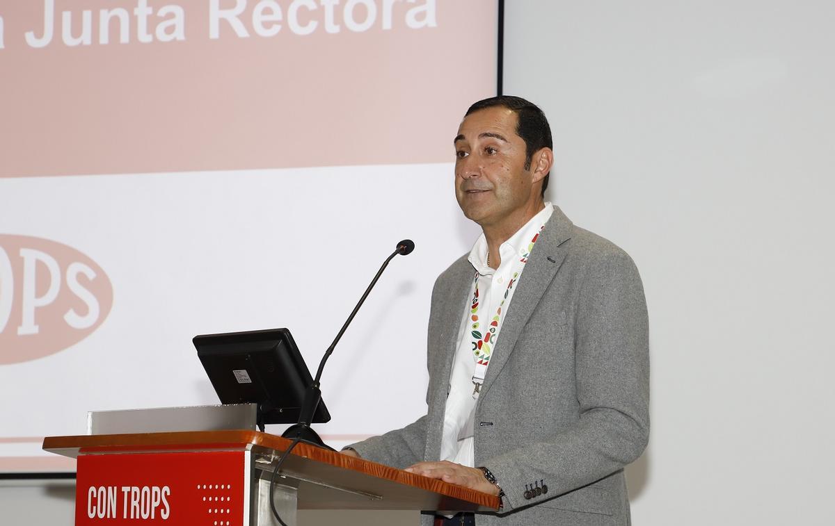 David Sarmiento, nuevo presidente de la junta rectora de la cooperativa de subtropicales Trops, con sede en Vélez-Málaga.