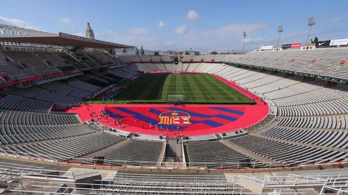 Montjuïc, feudo provisional del Barça
