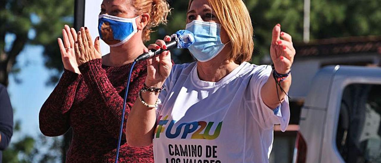 La jueza de menores e impulsora del Camino de los Valores, Reyes Martel. | | UP2U