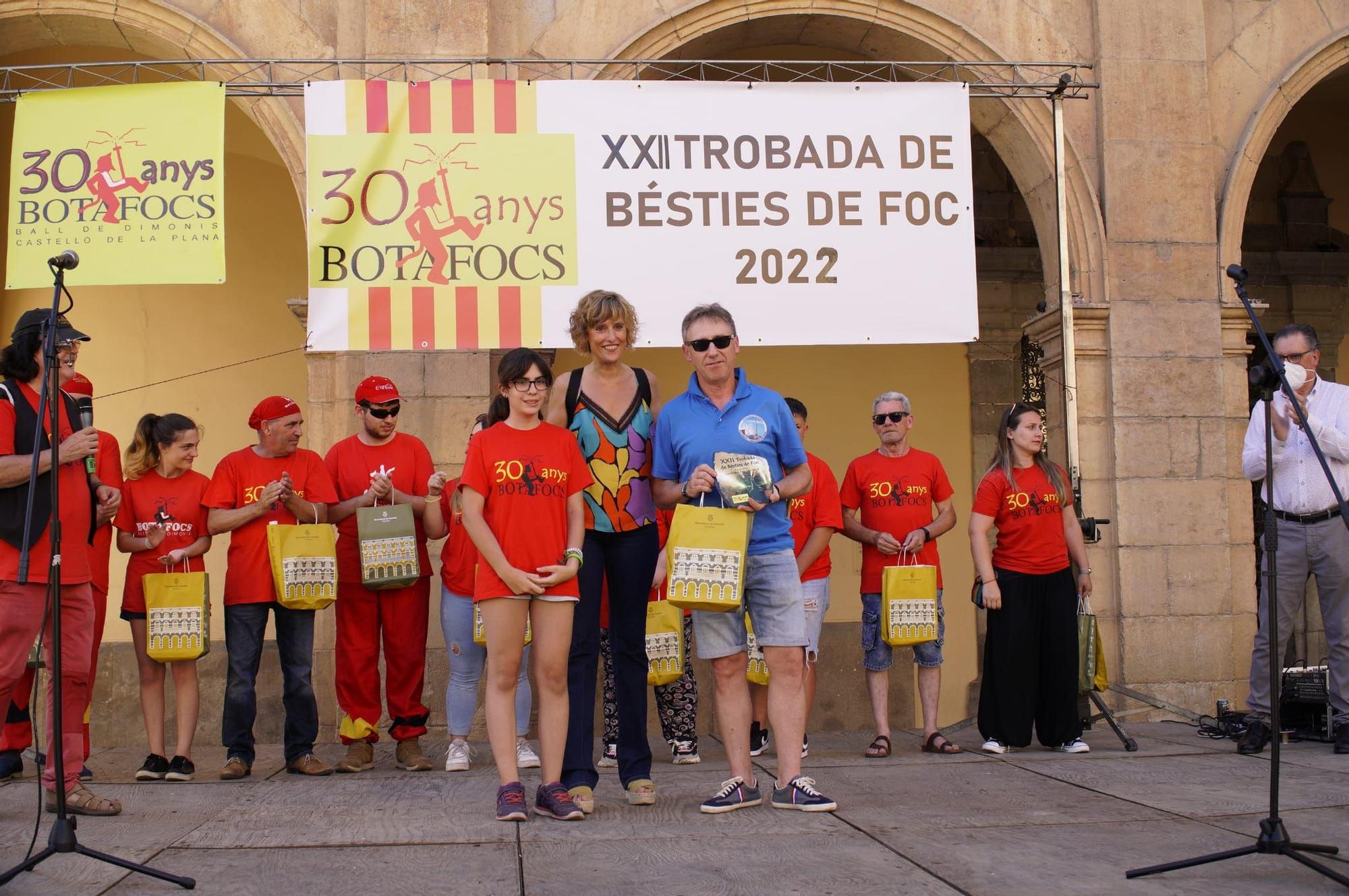 Castelló celebra la XXII Trobada de Bèsties de Foc