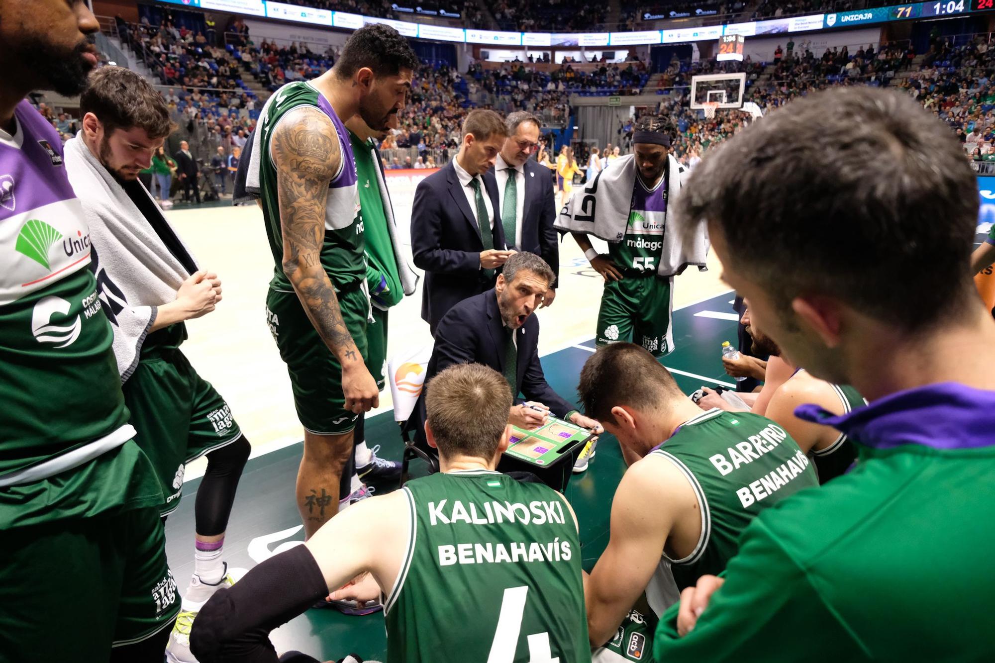 El Unicaja - Casademont Zaragoza de la Liga Endesa, en imágenes