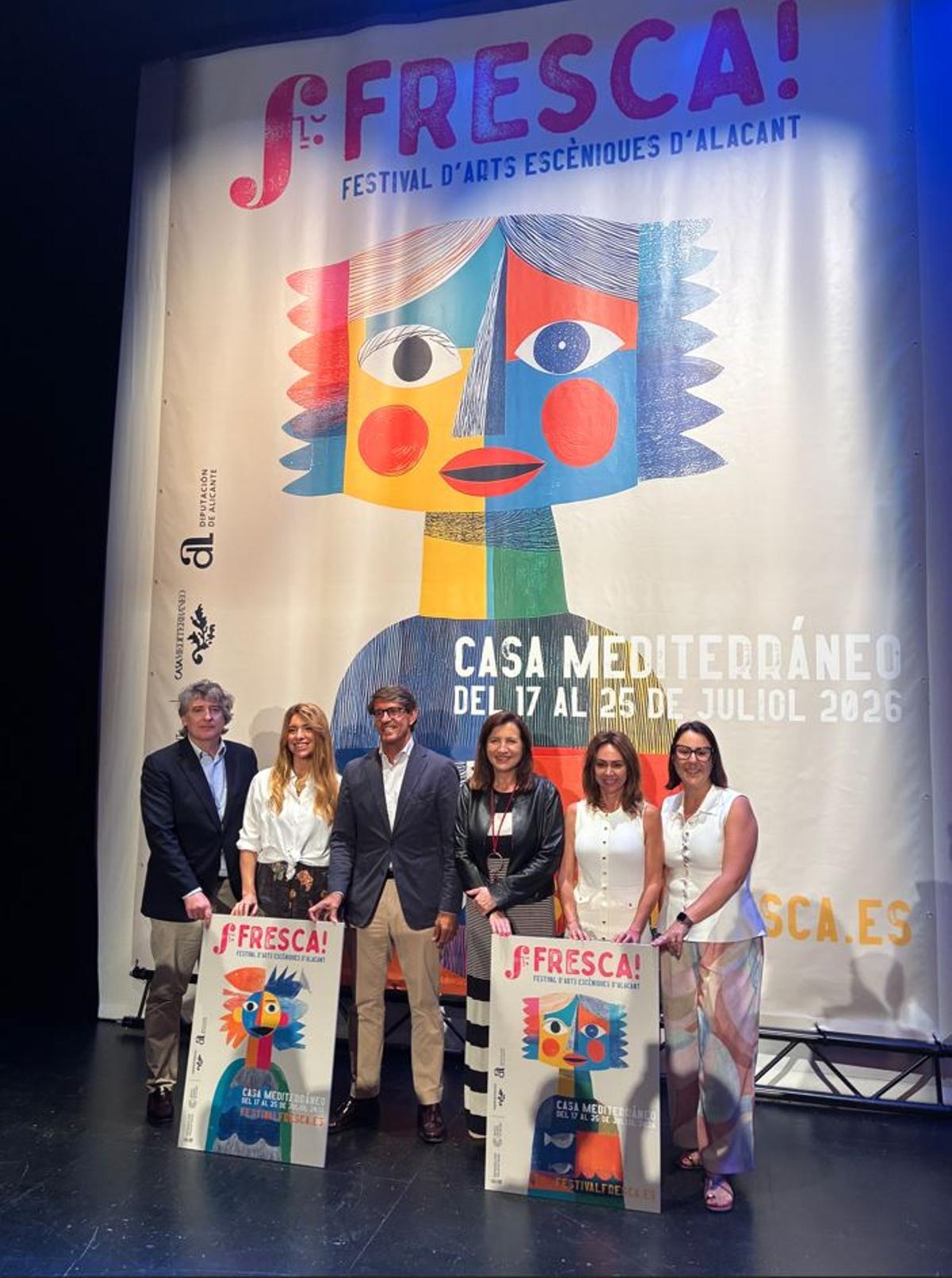 Presentación del festival de artes escénicas de verano en Alicante Fresca!