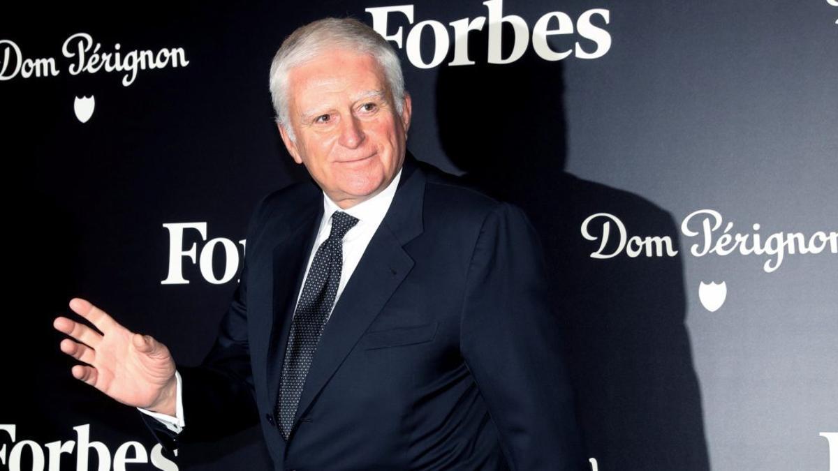 Paolo Vasile en una reciente gala de la revista Forbes.
