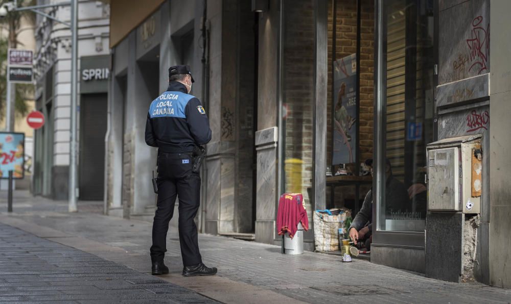 Controles policiales en las calles