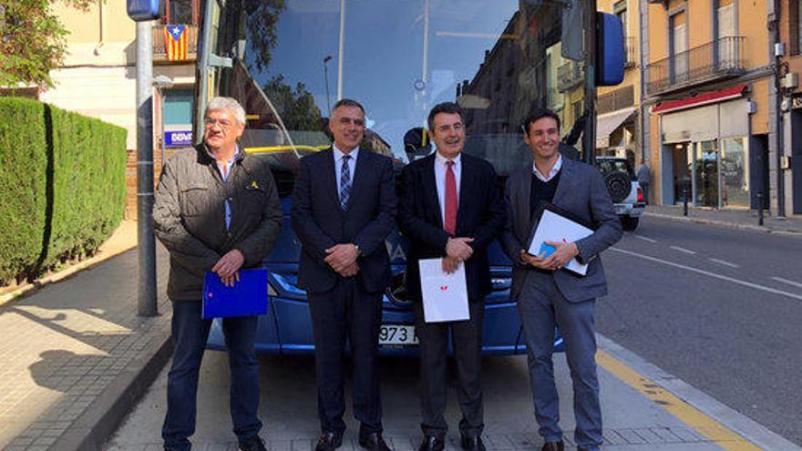 Territori crea 28 noves expedicions setmanals en bus entre Figueres i Banyoles