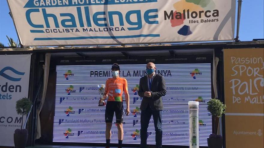 Antonio Jesús Soto, en el podio. | CHALLENGE MALLORCA