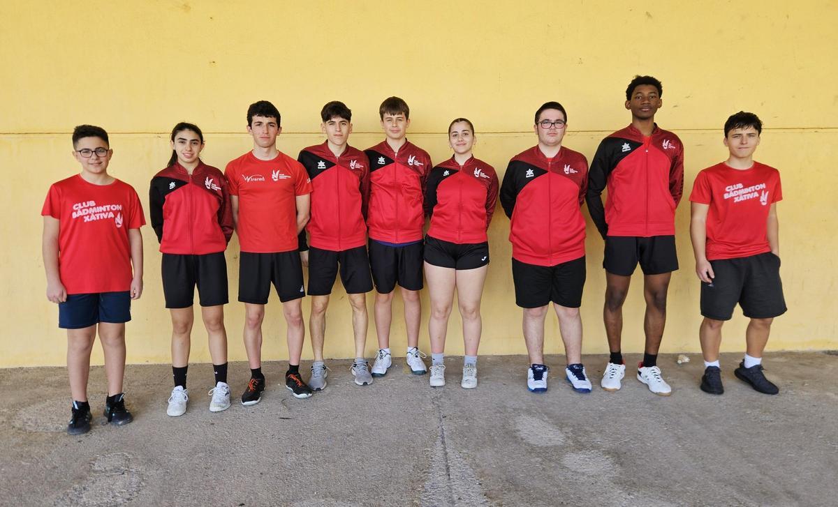 Deportistas del CB Xàtiva en el Master S-15 S-19 en El Campello