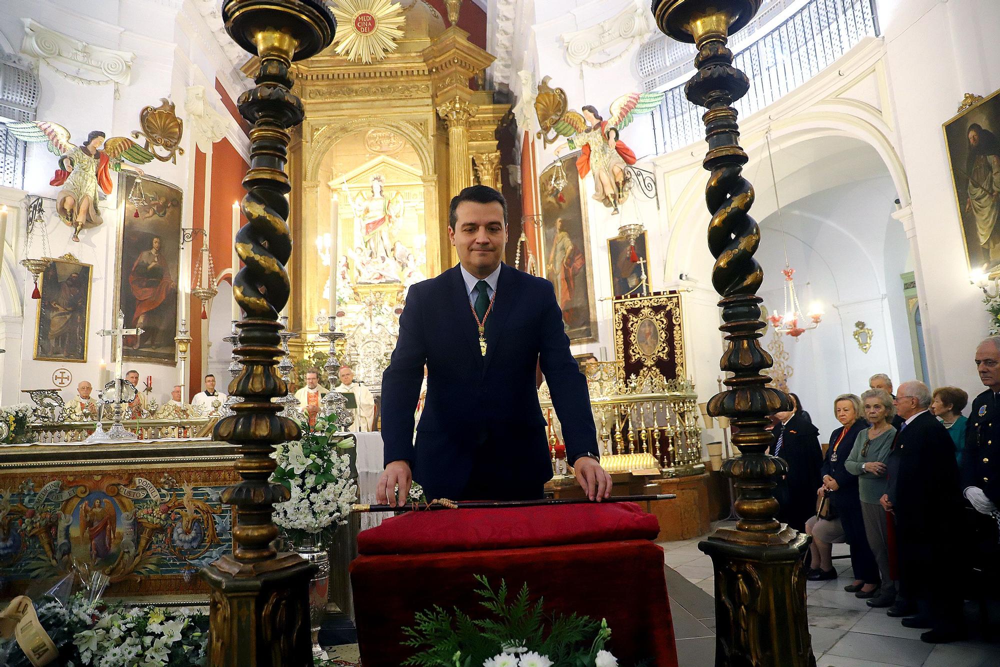 Festividad de San Rafael en la iglesia del Juramento