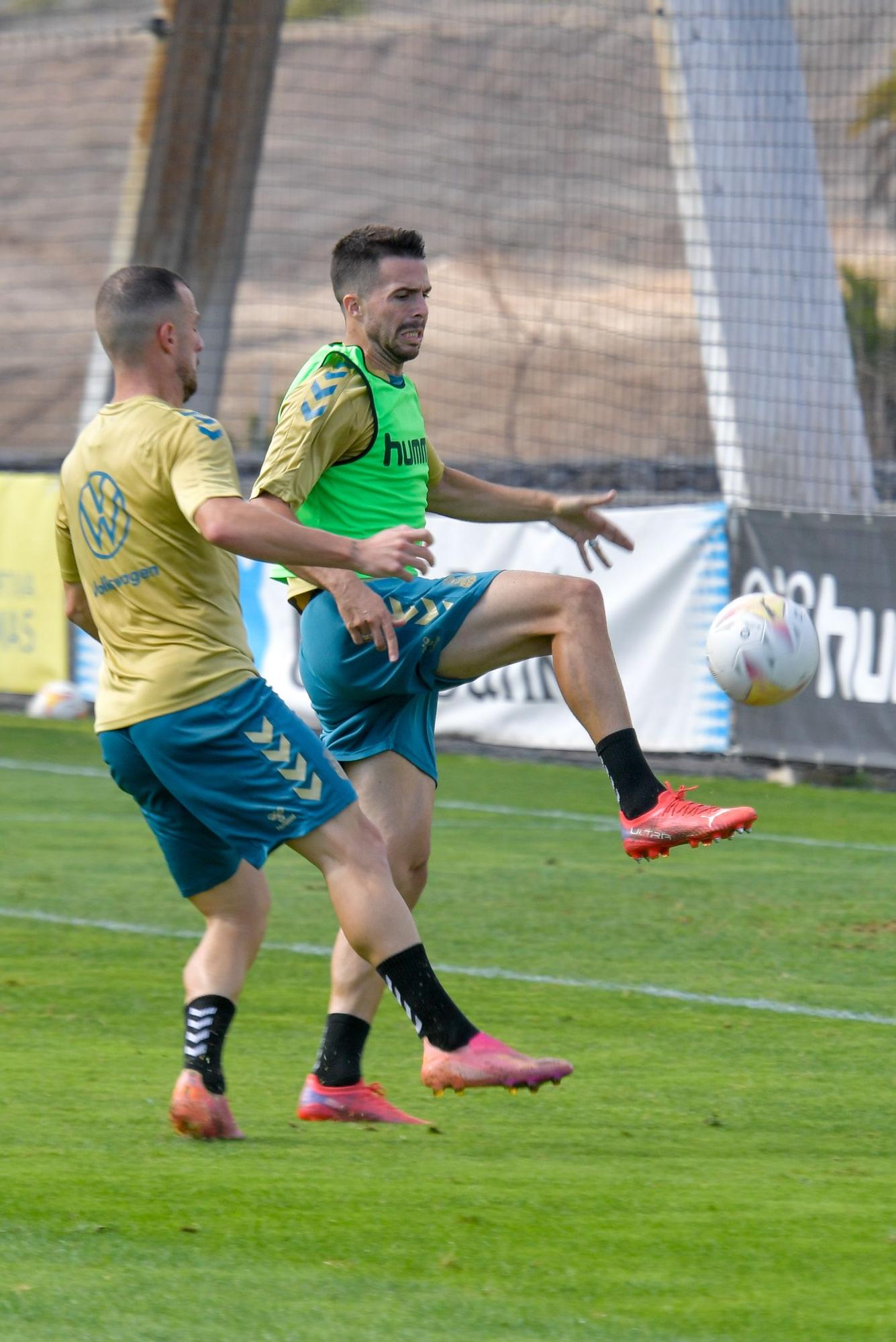 La UD retoma el trabajo en la Ciudad Deportiva tras la derrota ante el Real Zaragoza.