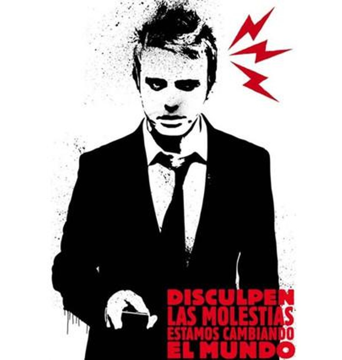 Una pancarta sobre el moviment social que va acaparar l’atenció del món.