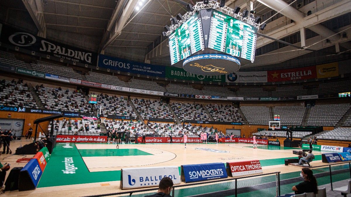 El Pabellón de Badalona, en un Joventut - Barça