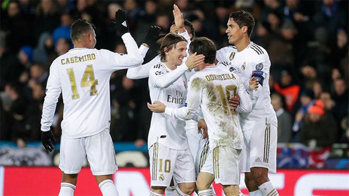 El Real Madrid hace los deberes ante el Brujas