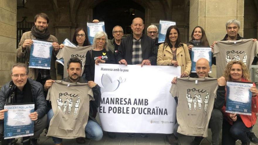 «Manresa amb el poble d’Ucraïna» organitza un concert per la pau, divendres