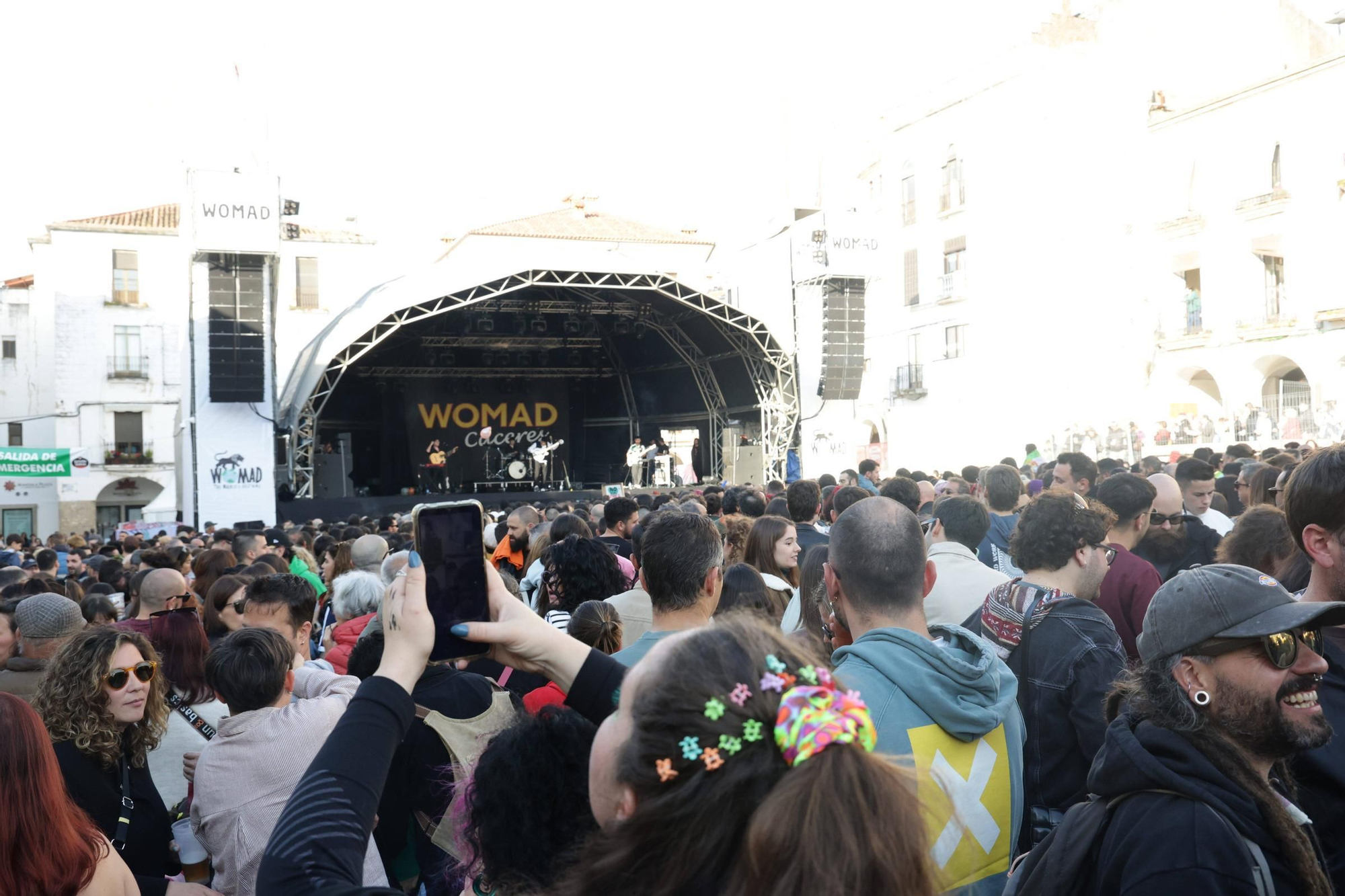Las imágenes del sábado de Womad en Cáceres