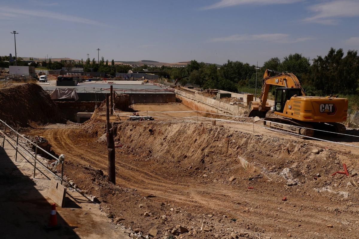 Córdoba. Obras del tanque de tormentas