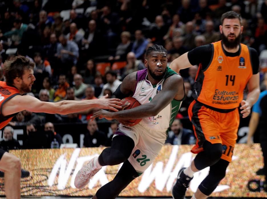 Eurocup: Valencia Basket - Unicaja, en imágenes