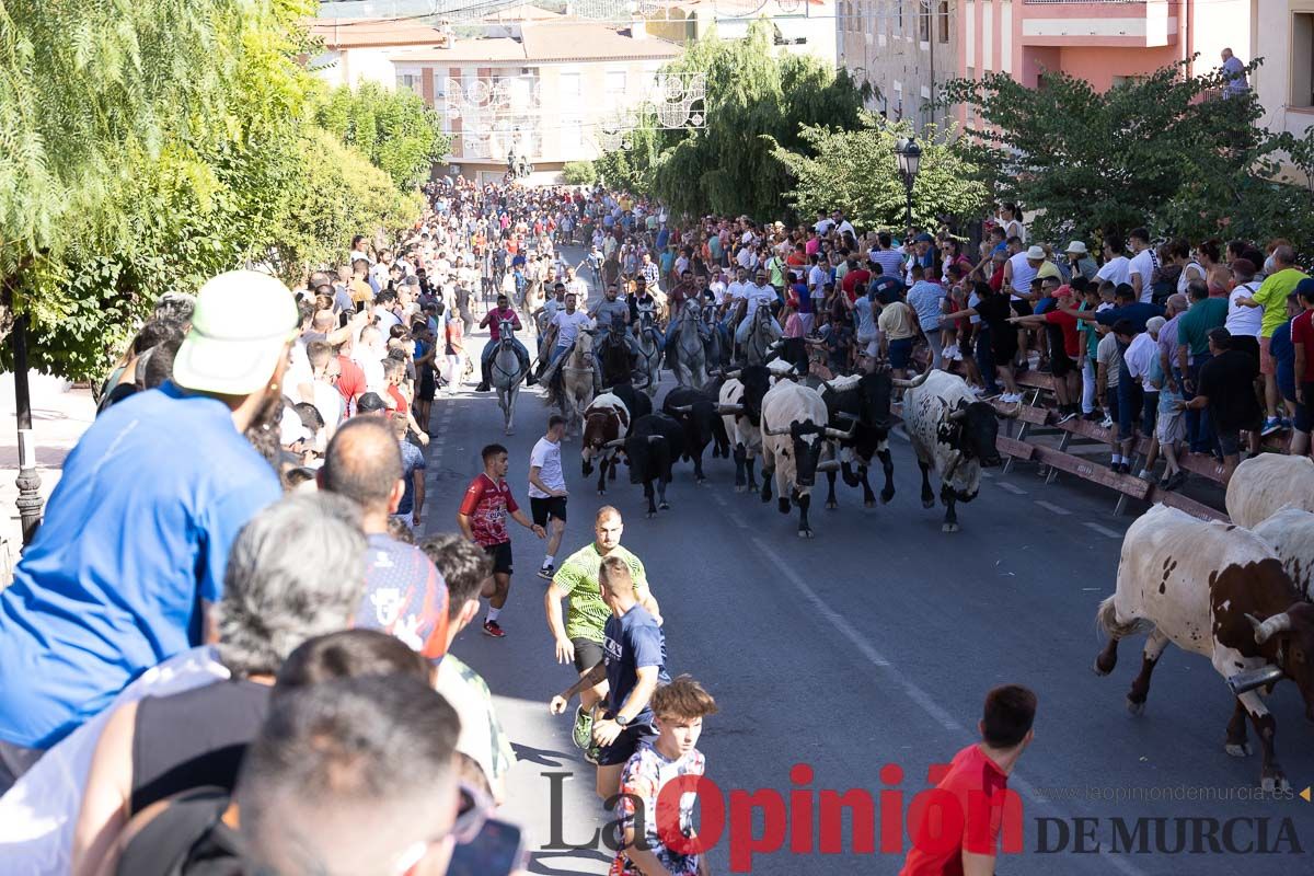 Último encierro en las Fiestas de Moratalla