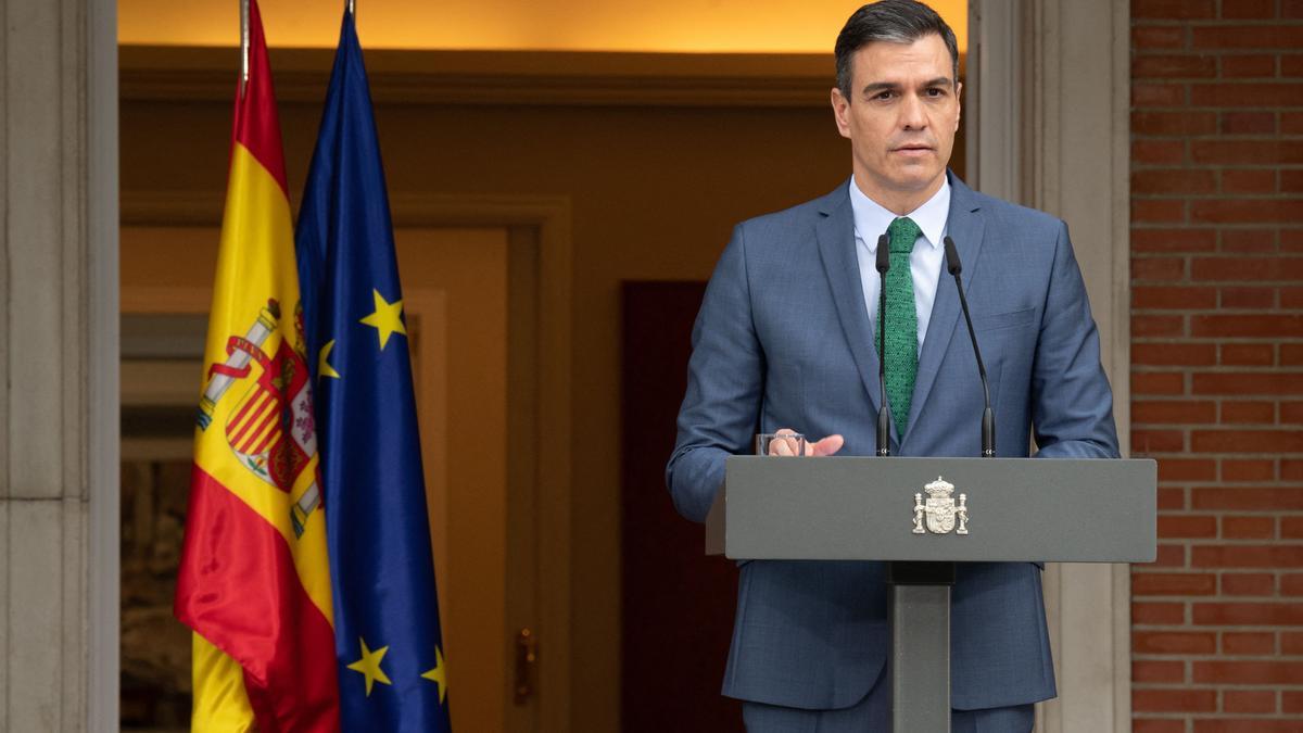 Pedro Sánchez, presidente del Gobierno