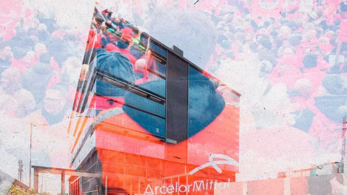 La plantilla de ArcelorMittal en Asturias teme que el trasvase de actividad a India llegue a la producción, lo que dispararía el impacto en el empleo