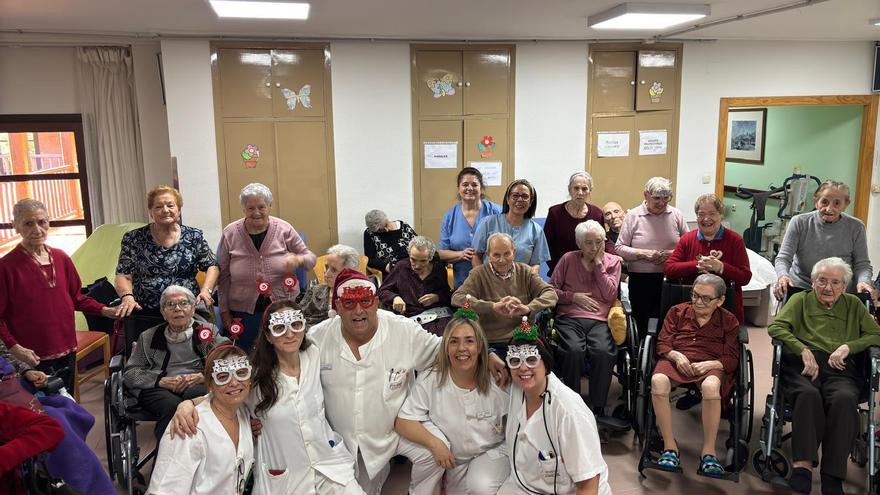 La residencia Virgen del Canto de Toro celebra la Navidad