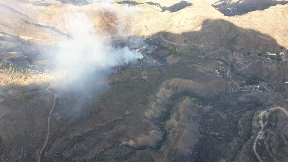 Incendio en Fataga