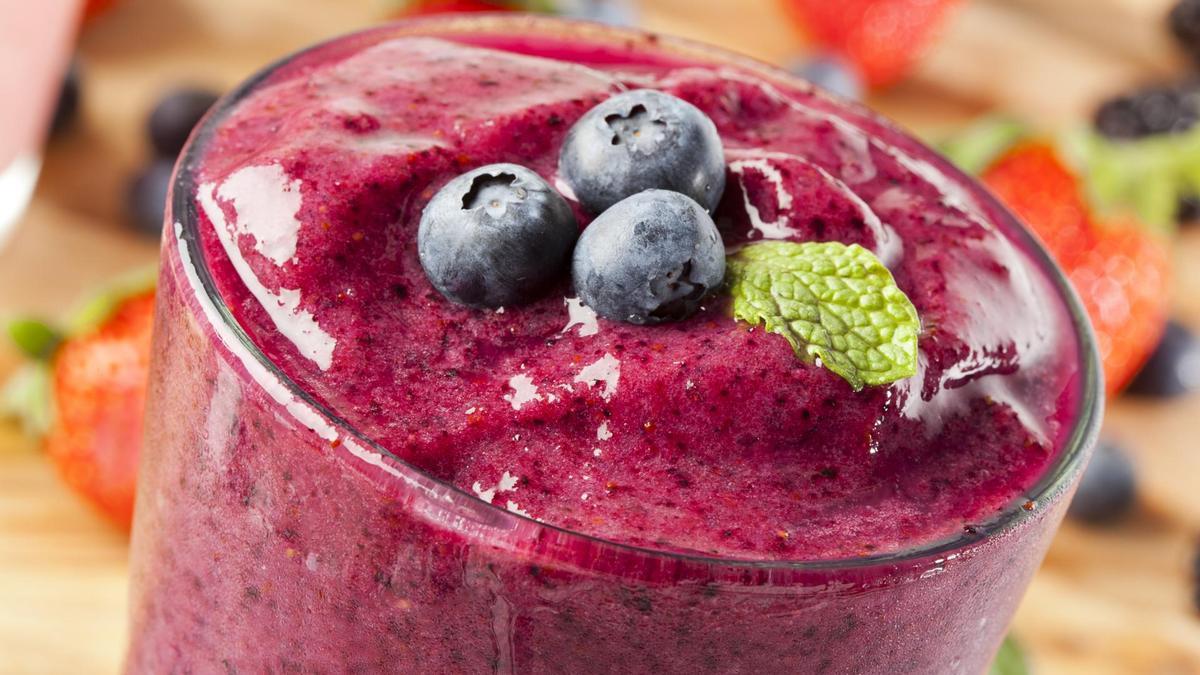 Batido de proteínas.
