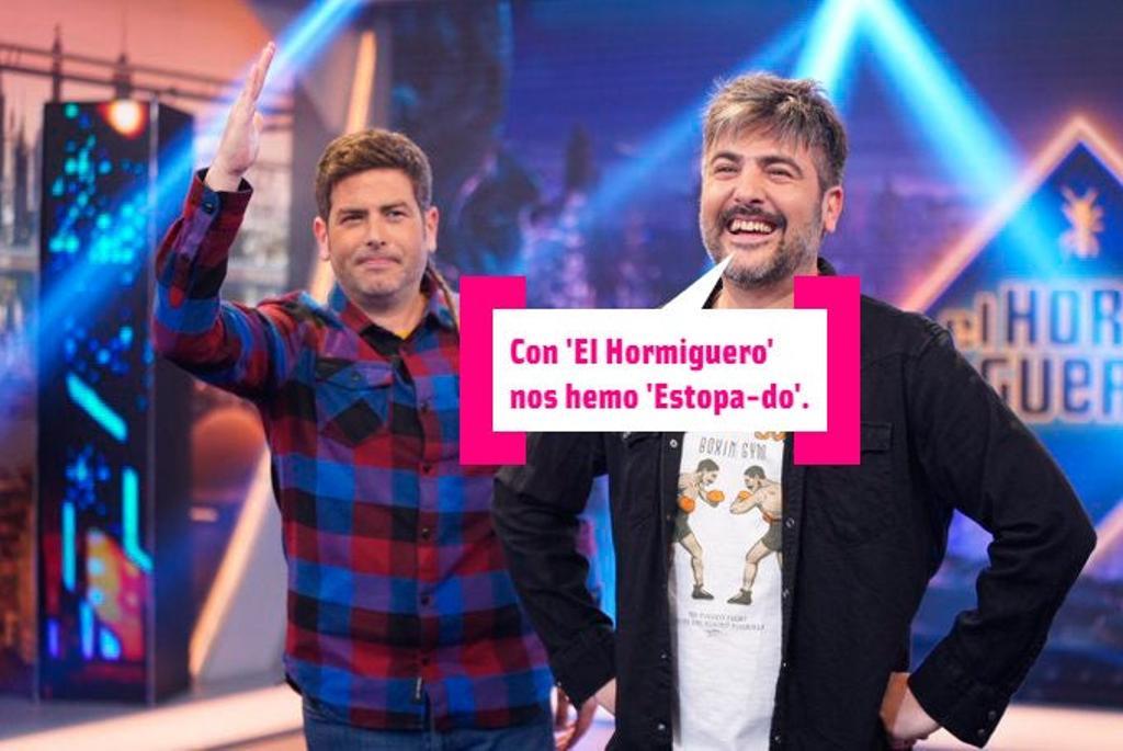 David y José Muñoz (Estopa), invitados a 'El Hormiguero'