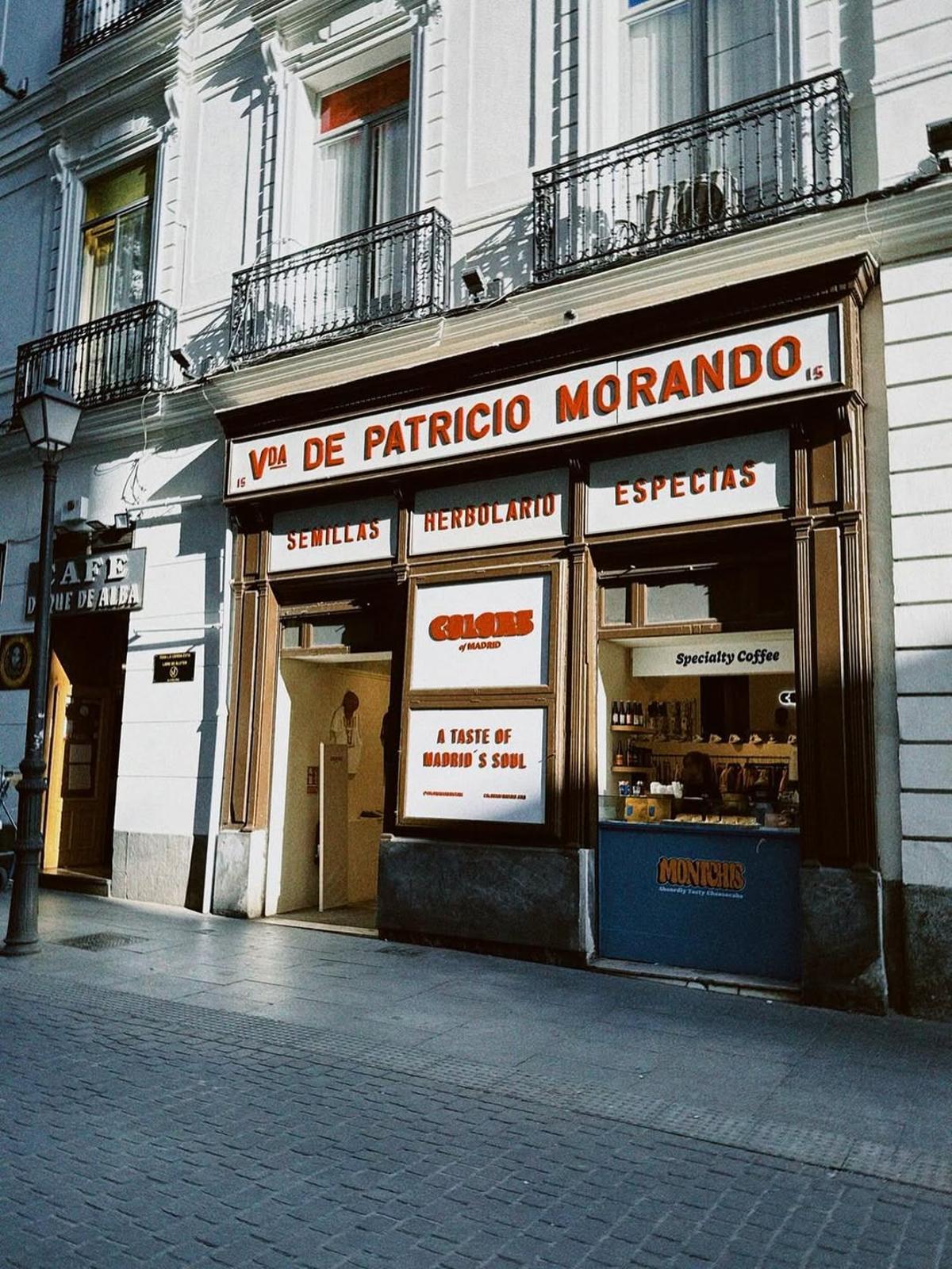 Escaparate de la tienda 'Colors of Madrid'