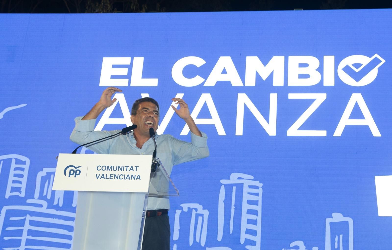 Tellado redobla su apoyo a Mazón y llama al PP a “trabajar bajo su liderato”