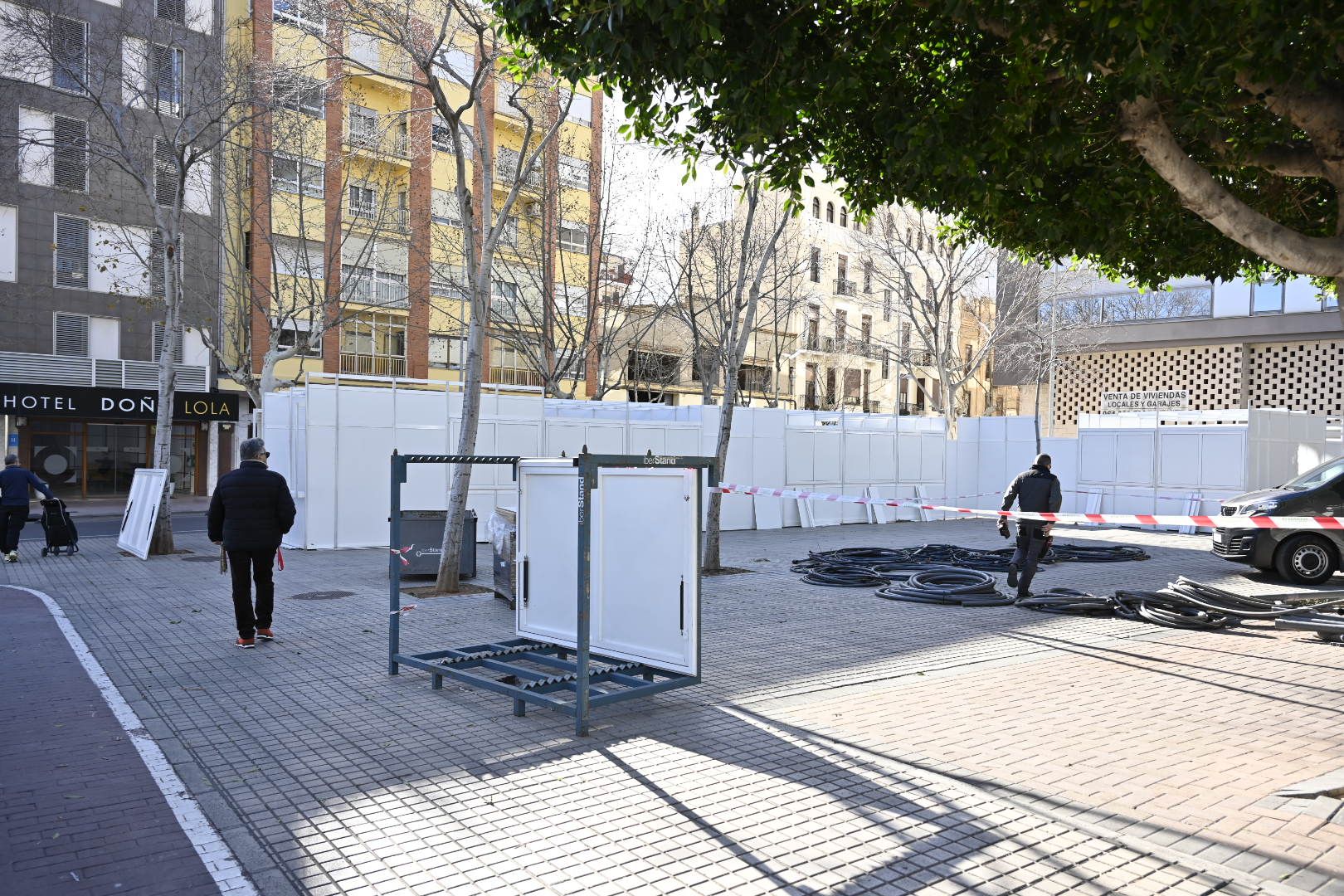 La Magdalena toma forma con las infraestructuras listas para el Inici