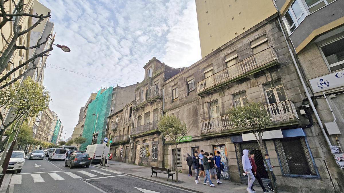Sanjurjo Badía, entre las calles de Vigo con el precio más bajo del metro cuadrado.