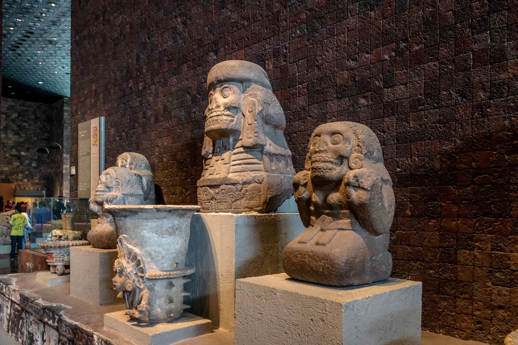 Figuras del Museo Nacional de Antropología de México