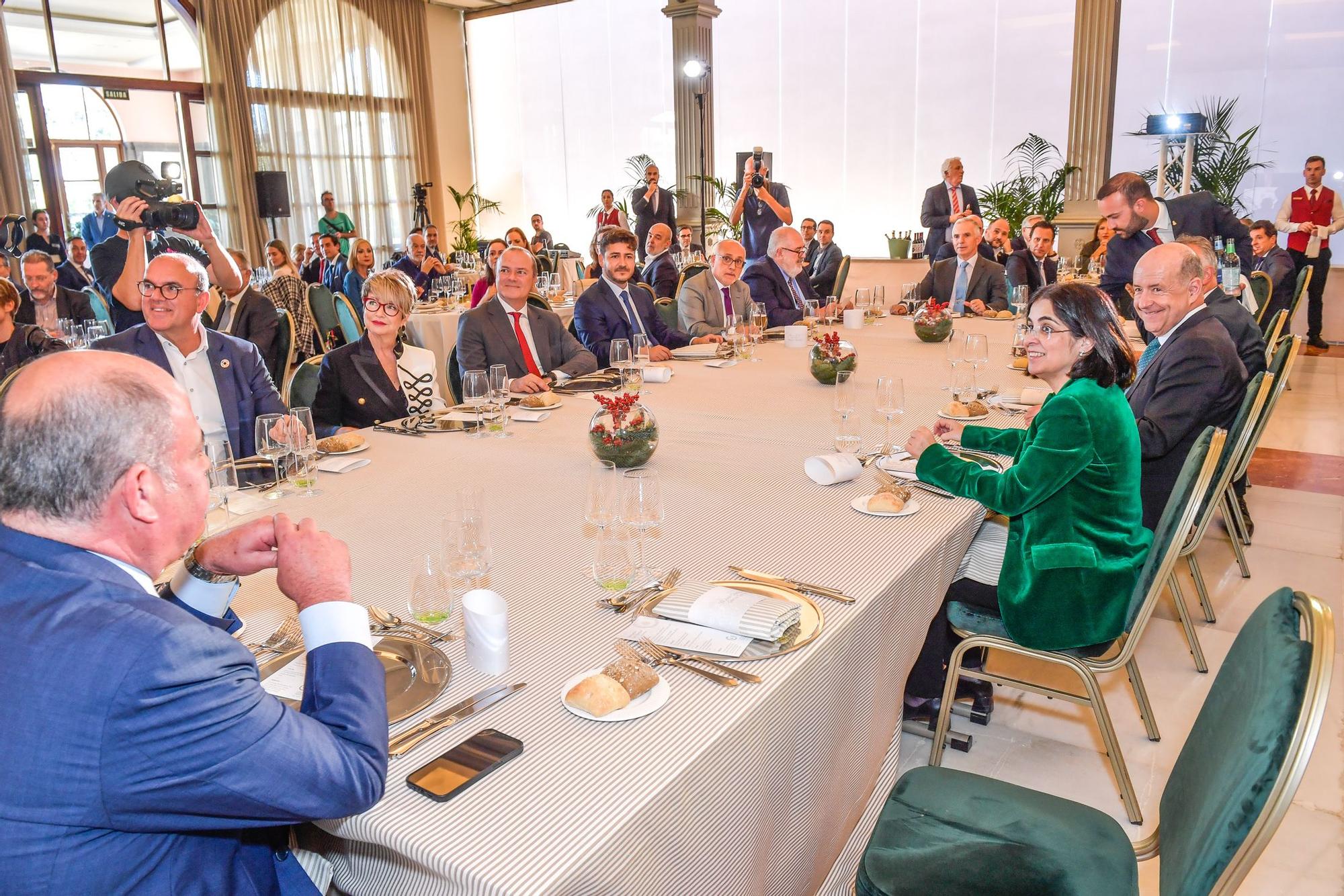 Brindis navideño de la Confederación Canaria de Empresarios